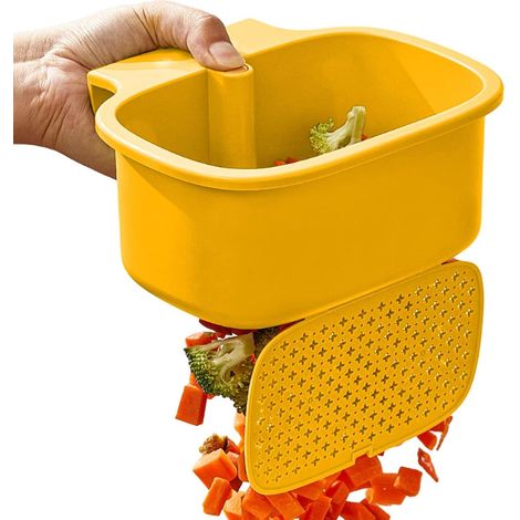 Crépine d'évier , grille filtrante rétractable pour robinet , support de , égouttoir à aliments , cu (1/5)