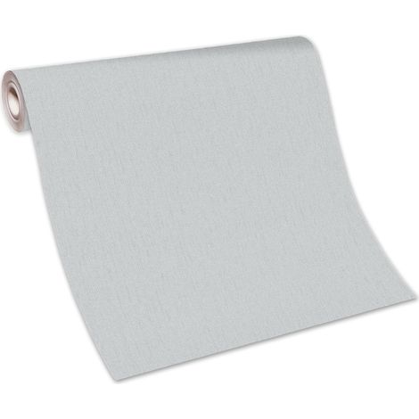 ERISMANN Papier Peint Vinyle Expansé sur Intissé Coton Piqué Gris Clair réf. 10072-31 (1/3)