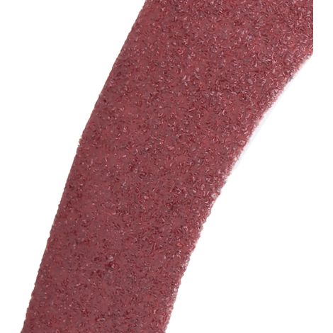 10 pièces bandes abrasives alumine 528 x 30 mm grain 120 pour ponçage menuiserie quincaillerie ponceuse à bande (1/5)