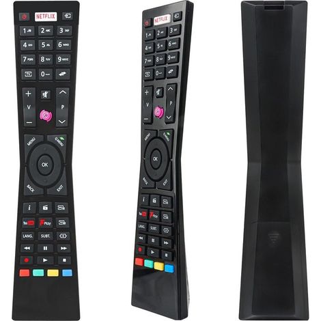 Télécommande pour téléviseur compatible JVC C3231 C660 C671 intelligent de remplacement (1/5)