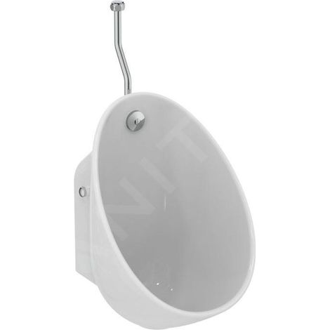 Ideal Standard – Urinoir céramique sanitaire blanc – Arrivée d'eau supérieure – Dimensions 290 x 400 x 315 mm – E253401 (1/5)