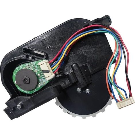Ensemble moteur de roue d'aspirateur pour Samsung VR05R5050WK pour midea VCR08 MR09 Unité d'entraînement latérale de rechange pour robot, navigation fluide, fonctionnement silencieux (roue L) (1/5)