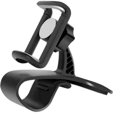 Support de téléphone pour tableau de bord, compatible avec les téléphones de 4 à 6,7 pouces / prise en main facile / installation en un seul geste