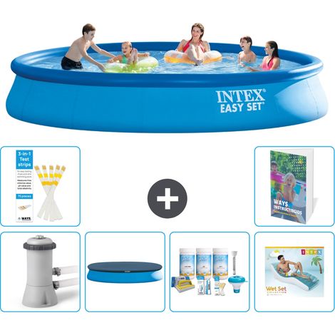 Easy Set Pool Rund - 457x84 cm - 7-teilig  S335