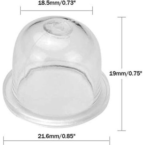 Confezione da 10 pompe di adescamento compatibili con i tagliaerba S-Tihl FS46 FS45 FS55 FS40 FS40C FS50 FS90 (1/4)