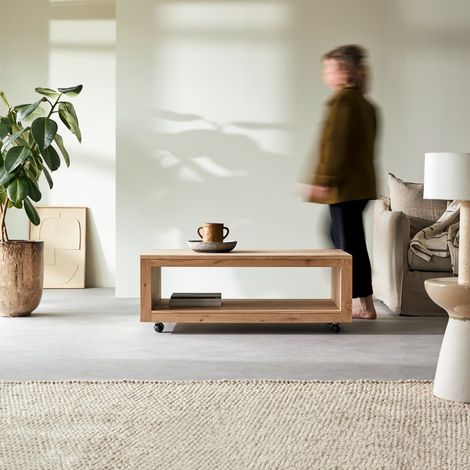 Tikamoon Anoa Table basse en chêne H 40 cm × L 110 cm × P 60 cm (1/5)