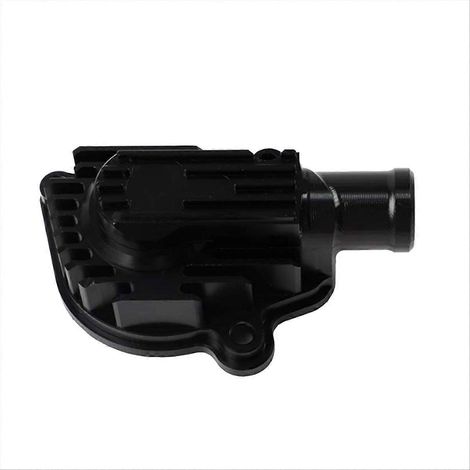 Wasserpumpenschutz für Motorräder von GasGas, robuster Aluminiumschutz, kompatible Ersatzabdeckung, langlebiges, stoßfestes Teil, schwarzes Außenzubehör, einteiliges Set. (1/5)