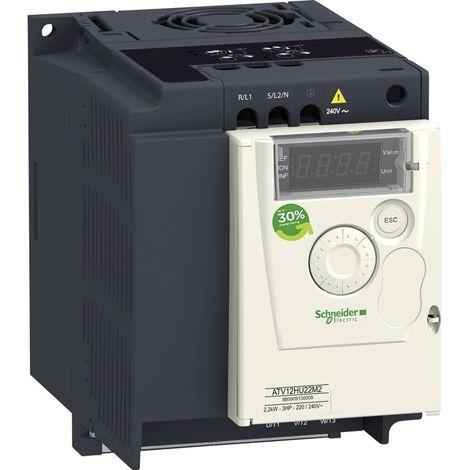 Motore SCHNEIDER ATV12 2,2 kW 240V 1 fase con filtro classe CEM. (1/3)