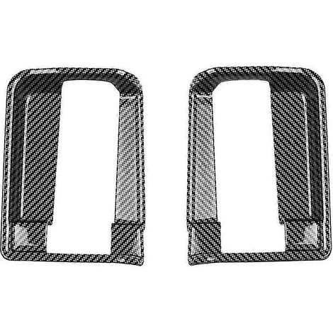 paire de garnitures de poignées de porte intérieures pour Toyota Voxy série 90 (2022), cache-poignées de deuxième rangée (1/5)