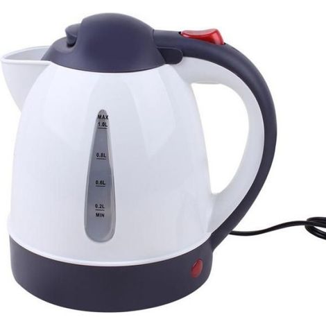Bouilloire Voiture Électrique - - 12V 150W, 1000ml, Arrêt Auto, pour Voyage & Camion, Allume-Cigarre, Portable (1/4)