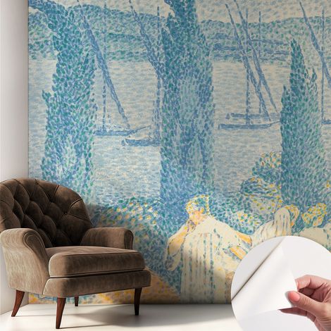 Fotomurale adesivo - parete decorativa - decorazione casa - stile moderno parete - Giornata pigra 250x250 cm (1/5)
