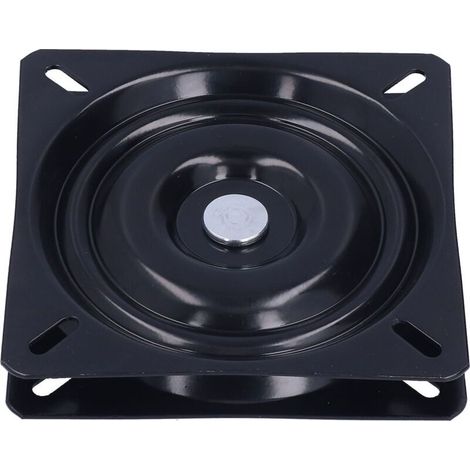Plateau pivotant 160x160mm – Capacité portante élevée – Roulements à structure spéciale – Installation facile pour bureaux et chaises