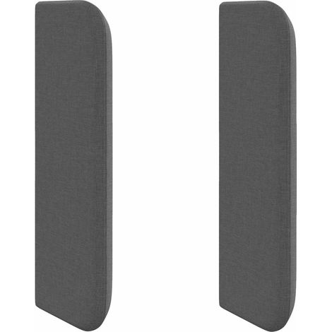 Maison Exclusive - Kopfteil Ohr Dunkelgrau 40,5 x 40,5 x 4 cm Sto