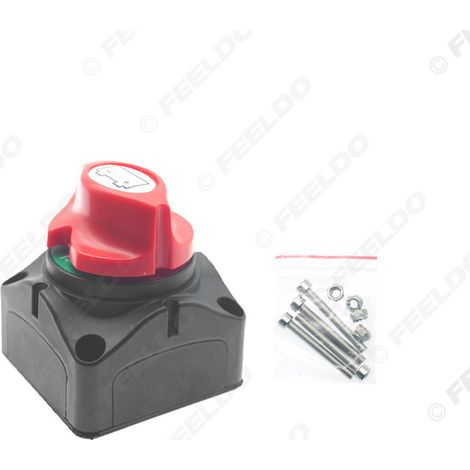 Four-way, two-position high-current main power switch, battery disconnect switch, rotary disconnect switch for current leakage protection (1/5)