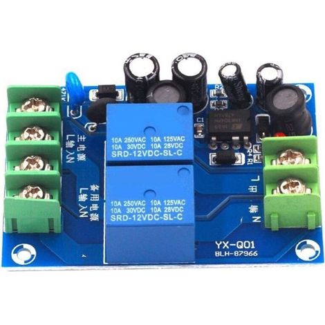 Commutateur Automatique 220V 10A Double Alimentation Transfert Panne Courant Module Carte 2 Voies (1/4)