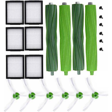 (C)Accessoires de Remplacement Brosse pour iRobot Roomba i7 i7+ i3 i3+ i4 j7 E5 E6 E7 (1/5)