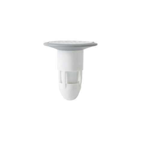 Siphon de sol anti-odeur avec filtre, pour drainage douche, salle de bain, cuisine, blanc – (1/5)