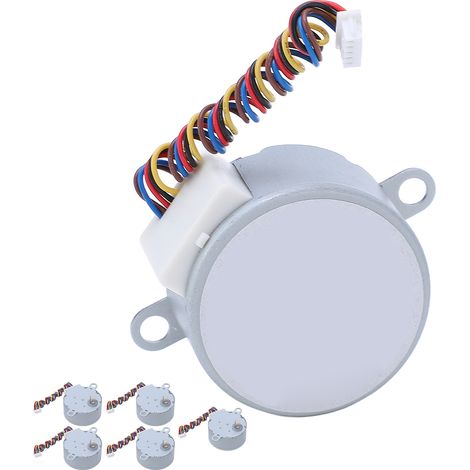 Jeu de 35 moteurs pas à pas 35BYJ DC5V pour volets de climatiseur, chaque unité avec câble de 10 cm. (1/5)