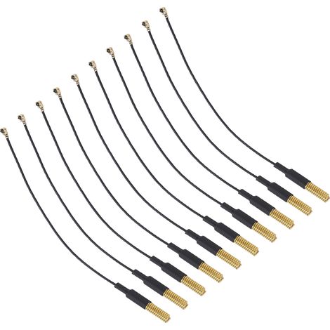 10 Stück halbintegrierte Federantennen 433470 MHz IPEX-Schnittstelle, reines Kupfer RG1.13 für LoRa-Module (1/5)