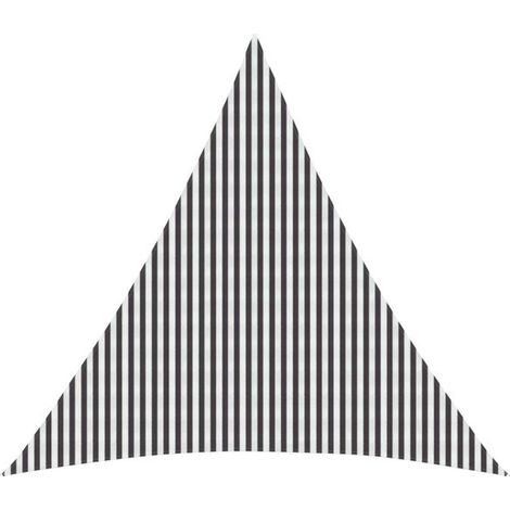 Voile d'ombrage en PEHD de 6 x 6 x 6 mètres (1/5)