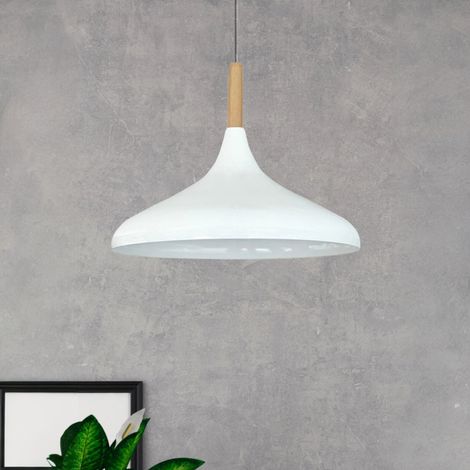 bamyum Champion Suspension Luminaire Vintage, Lustre Salon de 35 cm en Métal, Lampe E27 pour Chambre, Salle à Manger (1/5)