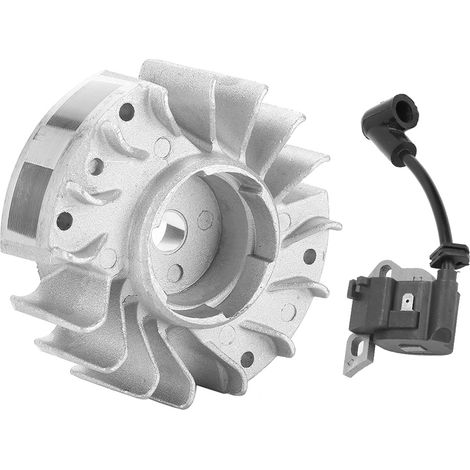 Kit de remplacement pour volant moteur, bobine d'allumage et bougie d'allumage, compatible avec la tronçonneuse STIHL MS180 170018017. (1/5)