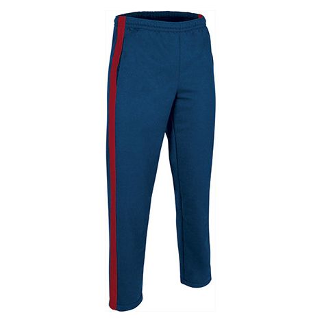 Pantalón deportivo bicolor VALENTO Park 3 Azul Marino/Rojo