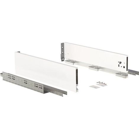 cajón qube push extracción total acabado blanco h90, h120, h185 medida cajón 350 altura cajón h120
