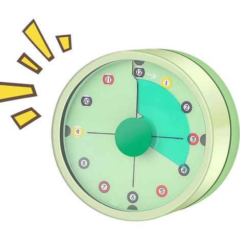Minuteur Visuel horloge mécanique visuelle pour la gestion du temps (1/5)