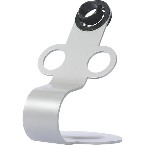 Supporto per asciugacapelli per Dyson® Supersonic, attacco magnetico, gestione cavi, cuscinetto in silicone, grigio (1/5)