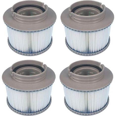 GDHZS- 4pcs, cartouche de filtre pour piscine, bain à remous et Spa cartouche de filtre de piscine gonflable (1/3)