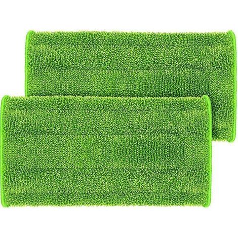 Lot de 3 lingettes microfibre lavables pour balai vapeur Swiffer WetJet – 30 x 15 cm, réutilisables et efficaces sur sols durs (1/4)