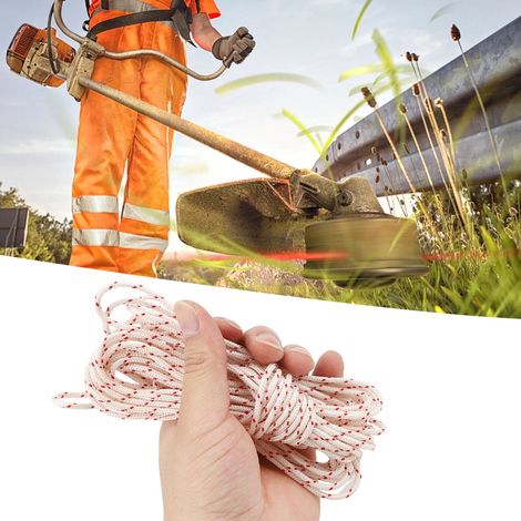 10 m / 32,8 ft Fiberglas-Anlasserseil als Ersatzteil für Kettensägen und Rasenmäher – Zubehör für den Außenbereich (1/5)