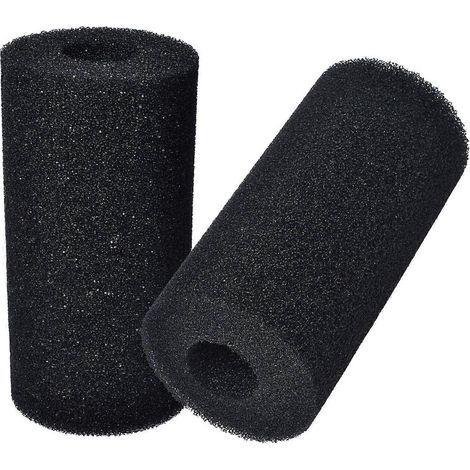 Lot de 2 éponges filtrantes réutilisables pour baignoire de type A (1/5)