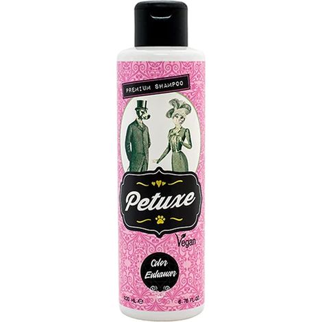 Petuxe Juliet Shampoo Vegano per Cani e Animali, Pelo Nero-200 ml, Mirtillo Rosso (1/5)