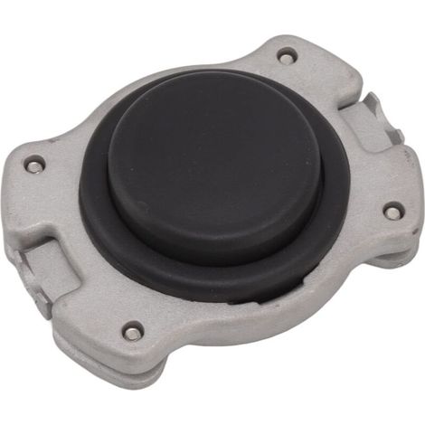 Cabezal universal de aluminio de 0,5 pulgadas de diámetro para desbrozadora, cabezal de alta precisión con 2 líneas para repuesto. (1/5)