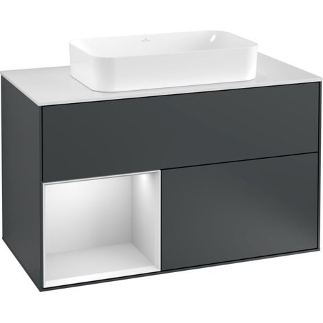 Villeroy & Boch F241MTHG Meuble sous-lavabo Finion F24