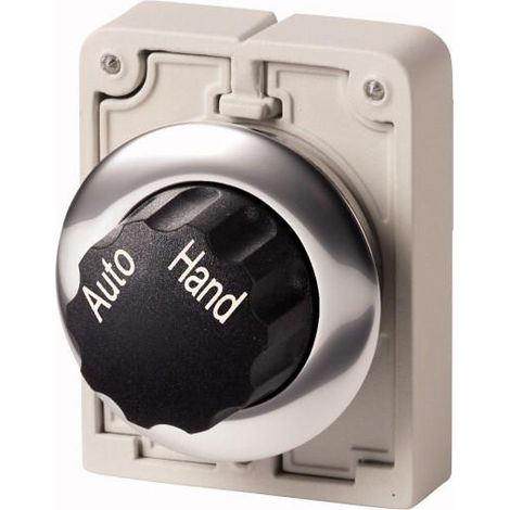 Commutateurs rotatifs 30mm avec bouton tournant 2 positions à accrochage ( Auto Hand) EATON M30C-FWR-X91