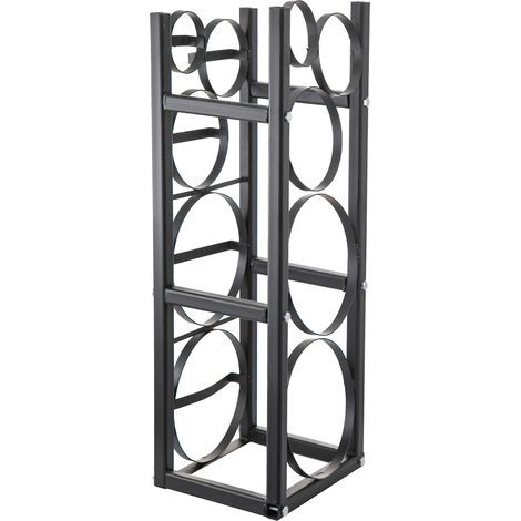 Mophorn Estante para tanque de refrigerante, 2 x 30 lb + 3 ranuras, 35 x 13 x 14 pulgadas, duradero (1/5)