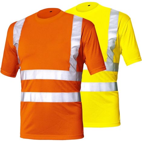 Maglietta da lavoro alta visibilità Industrial Starter T-Shirt Basic AV 08183 - S - Giallo (1/2)
