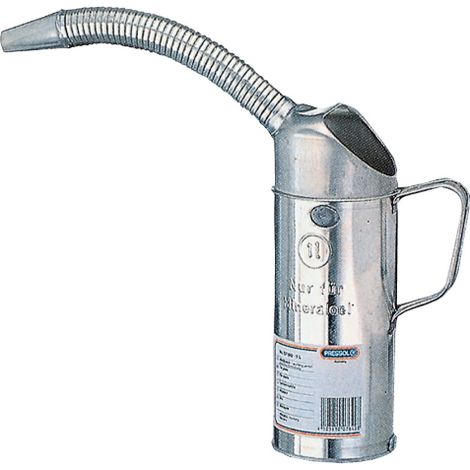 Pressol 07642 pichet doseur 1 litre pour huile avec tige mA tallique flexible