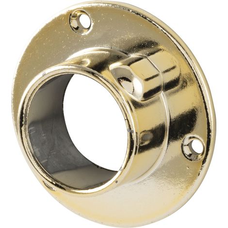 Wandscheibe 1-teilig 25 mm Zamak vergoldet