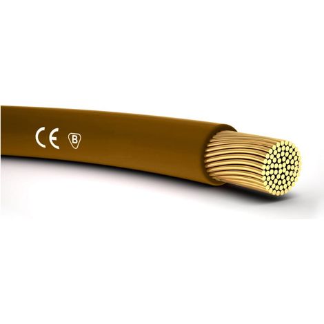 Cable de instalación H07VK LgY 25 marrón 100m