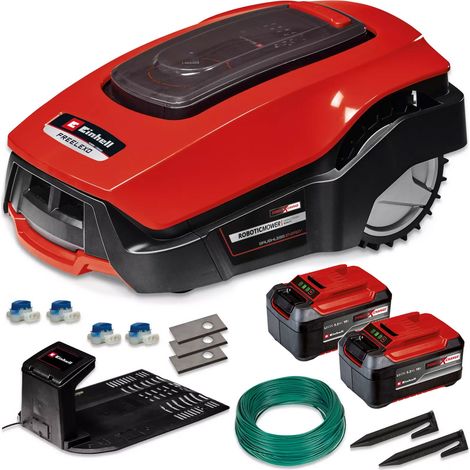 Einhell Robot Lawn Mower 18V Kit FREELEXO 1200 LCD PXC + 2 x 5.2Ah Battery (1/5)