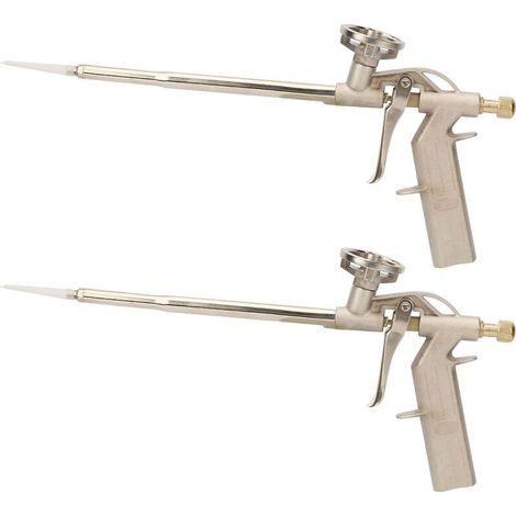 2pcs Pistolet pour mousse, Outillage à main Pistolets pour mousse expansive expansive Pistolet à Mousse Pulvérisation de Mousse pour Fenêtre Portes (1/4)