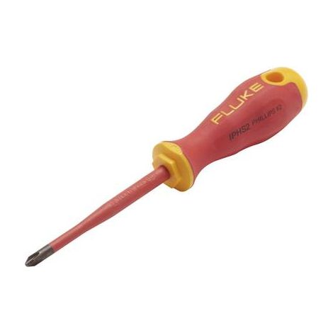 Tournevis cruciforme Fluke IPHS2 VDE, pour électricien Q364752 (1/2)