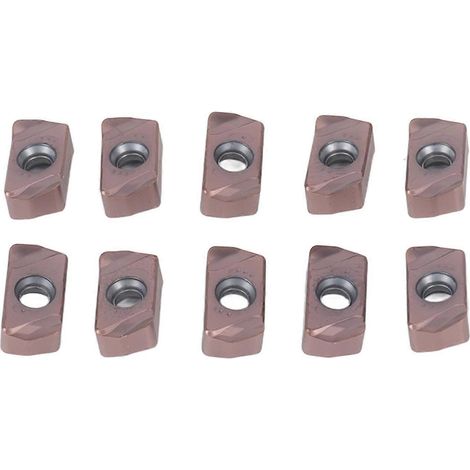 10 Stück Wendeschneidplatten aus Hartmetall für CNC-Drehmaschinen, beschichtet, LNMU0303