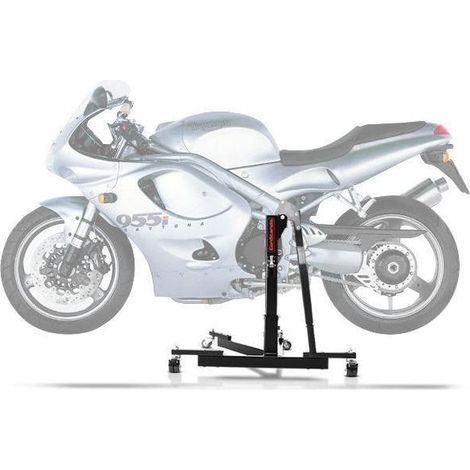 Zentralheber Motorrad - ConStands Power-Evo - Kompatibel mit Triumph Daytona T595 - Tragfähigkeit 300 kg - Leicht 17 kg