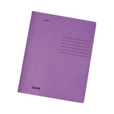Falken classeur à levier 26001248 A4 carton violet (1/4)