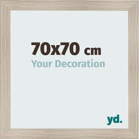 yd. - Cadre photo 70x70 - Chene Clair - MDF - Pisa (1/5)
